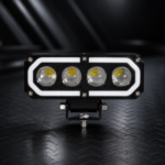 Neblinera LED 4 lupas esquinas cortadas